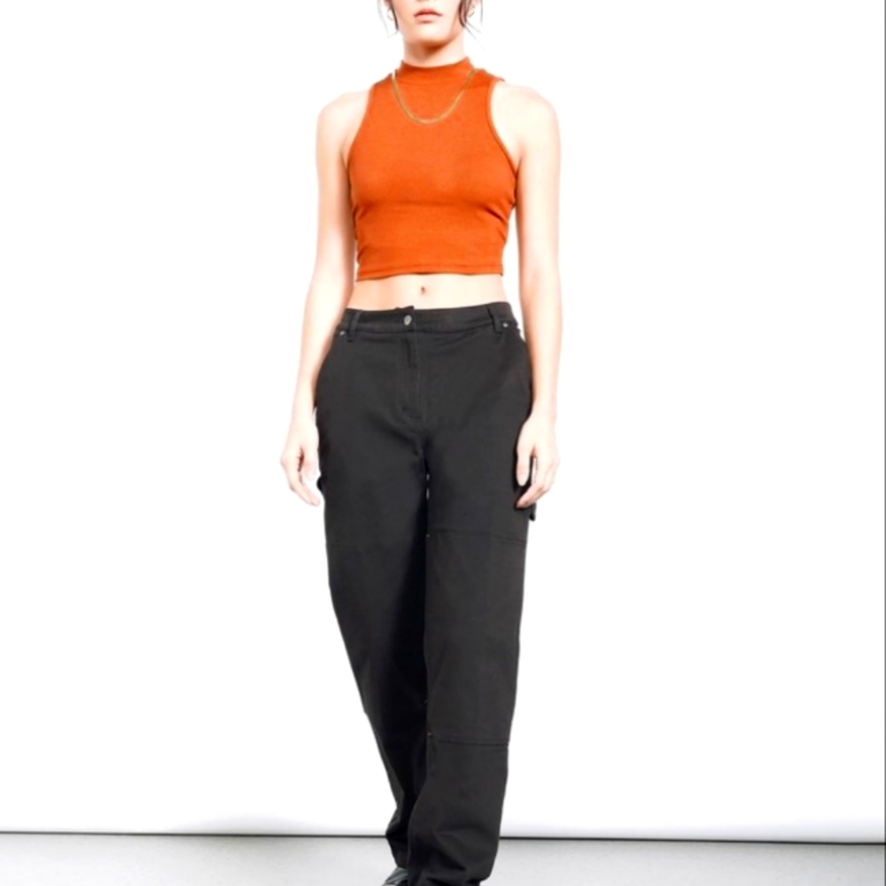 Wildfang black work pants size medium